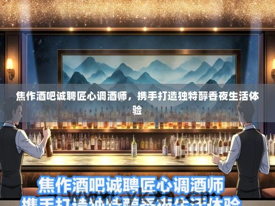 焦作酒吧诚聘匠心调酒师，携手打造独特醇香夜生活体验